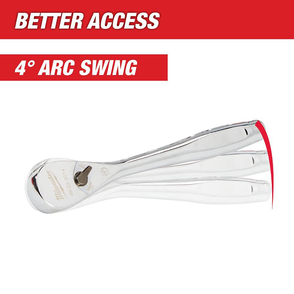 3/8in 28 Pc Ratchet & Socket Set with PACKOUT Organizer 48-22-9481