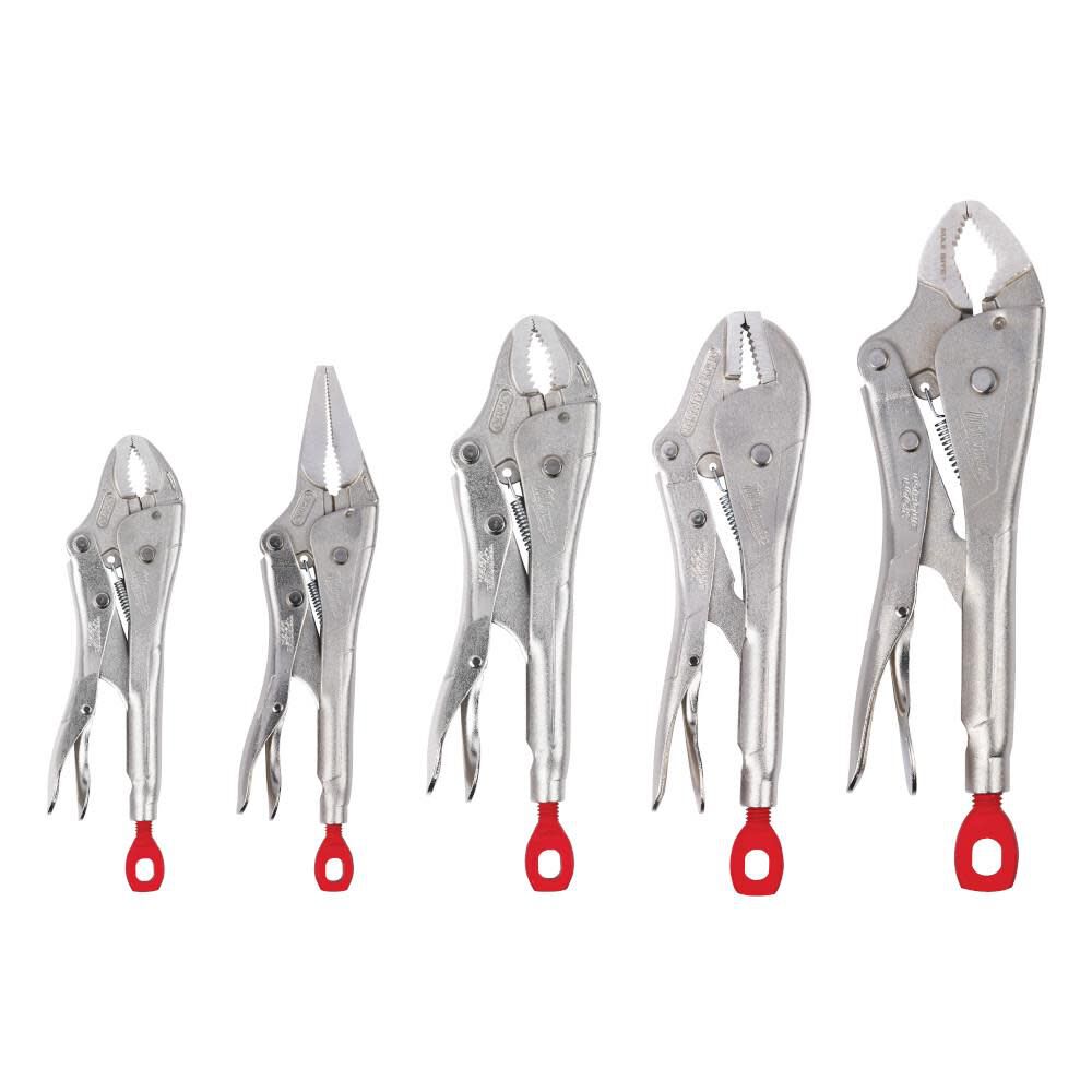 5Pc TORQUE LOCK Locking Pliers Kit 48-22-3695