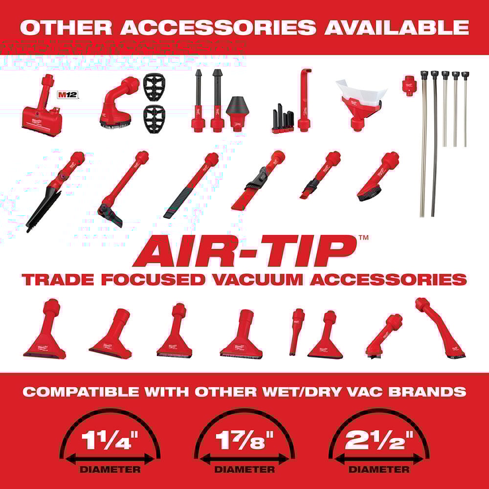 AIR-TIP Rocking Utility Nozzle with Brushes 49-90-2038