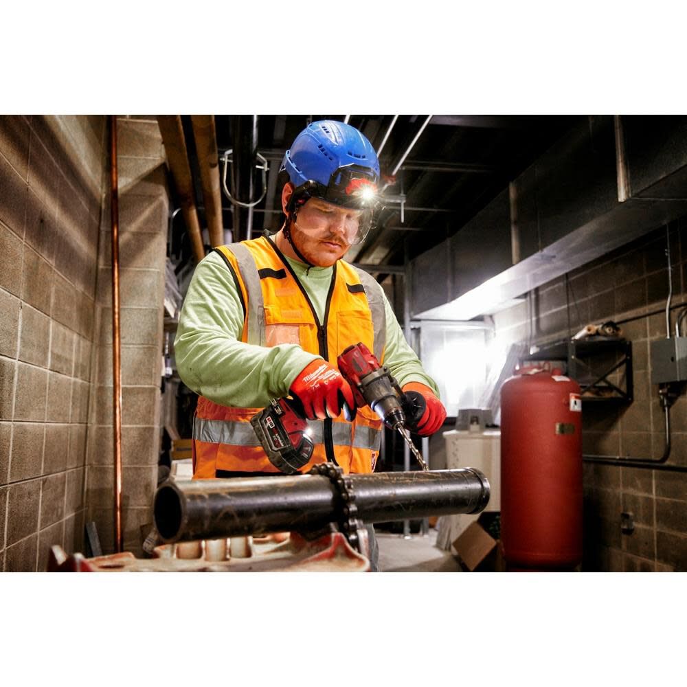 BOLT Eye Visor Clear Dual Coat Lens Compatible with Safety Helmets 48-73-1411