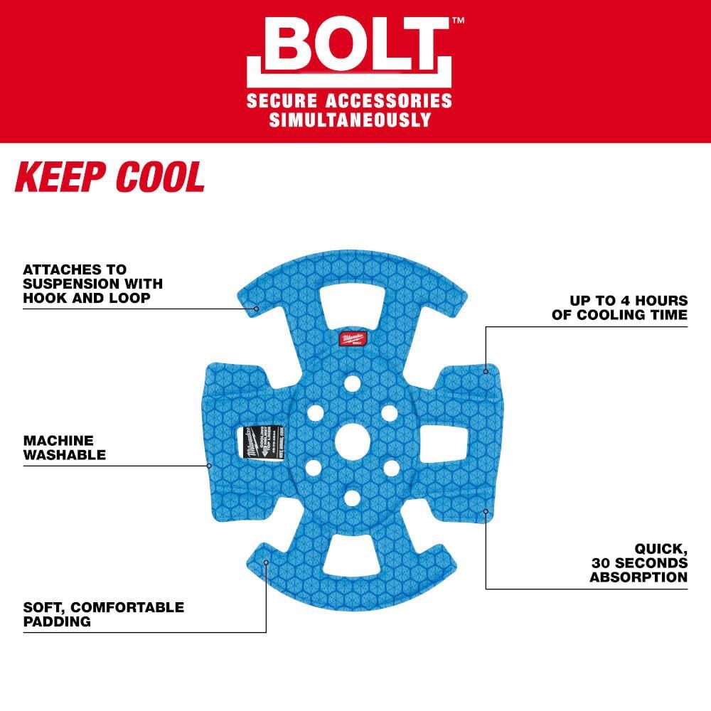 BOLT Safety Helmet Cooling Liner 48-73-4544