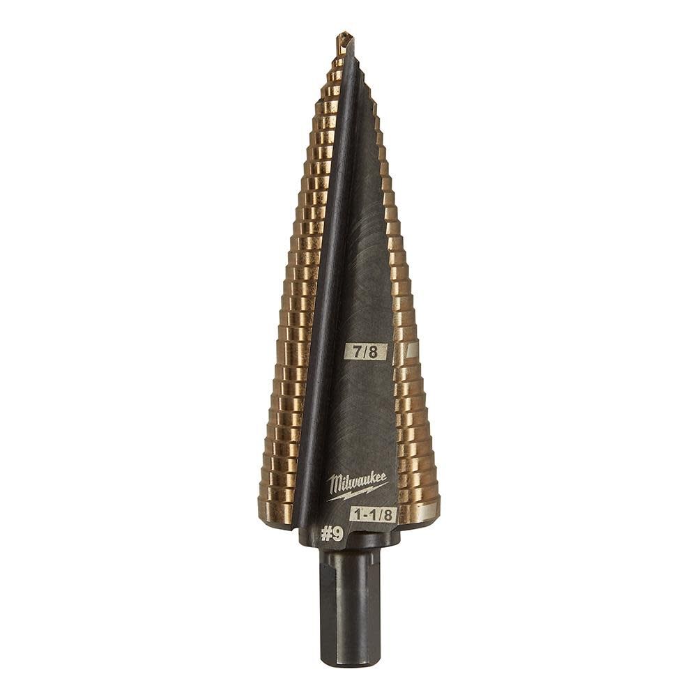 Cobalt Step Drill Bit #9 1/8-1-1/8inch 48-89-9289