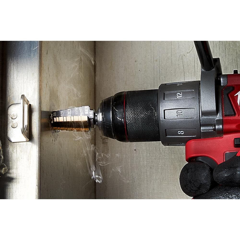 Cobalt Step Drill Bit #9 3/16-7/8inch 48-89-9284