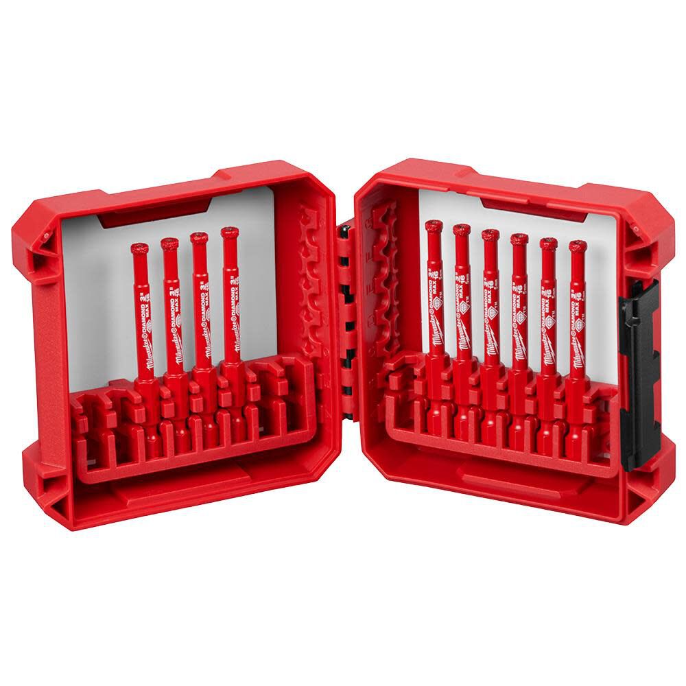 DIAMOND MAX 3/16 in Diamond Grit Hole Saw 10 Pack 49-56-0540