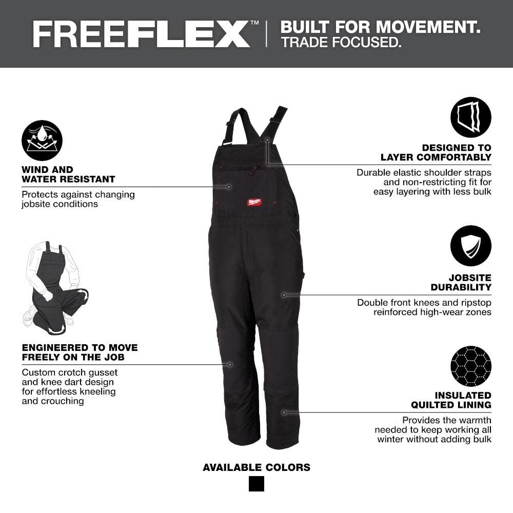 FREEFLEX Insulated Bib Overalls 262B-MR