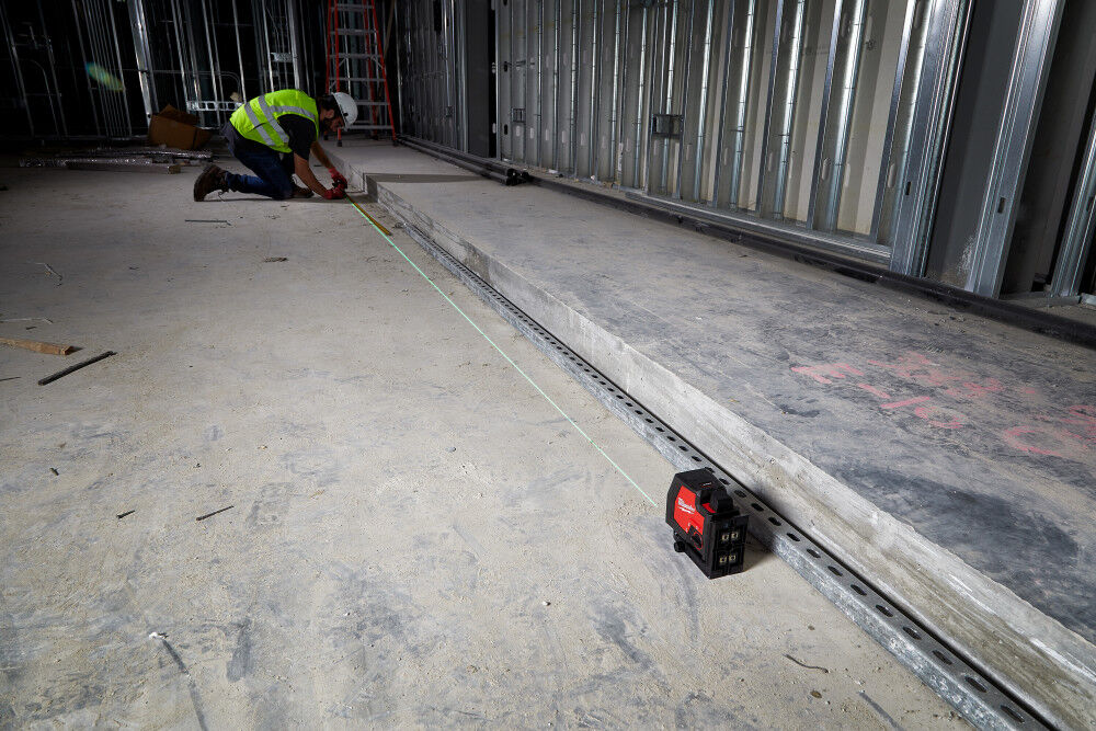 Green Beam Laser Cross Line USB Rechargeable 3521-21