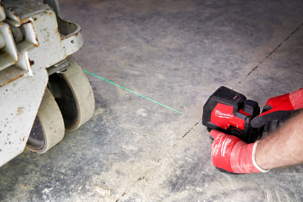 Green Beam Laser Cross Line USB Rechargeable 3521-21