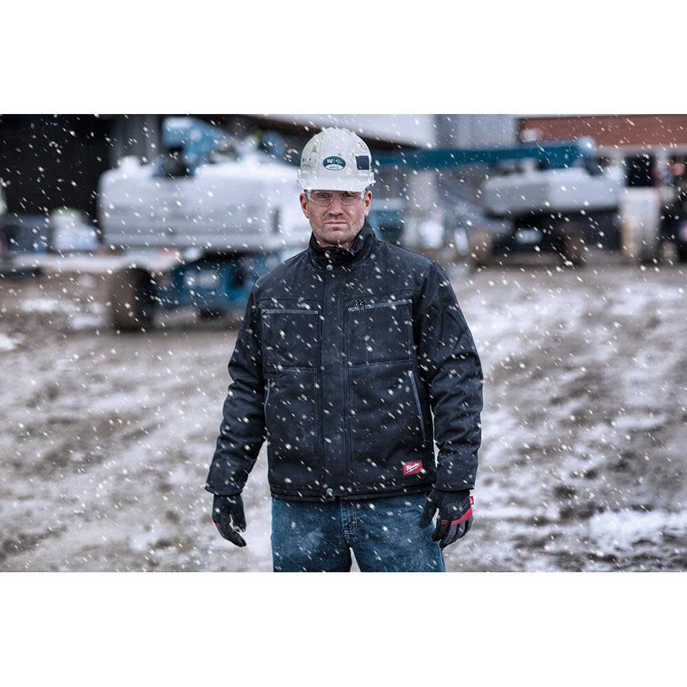 GridIron Traditional Jacket Black