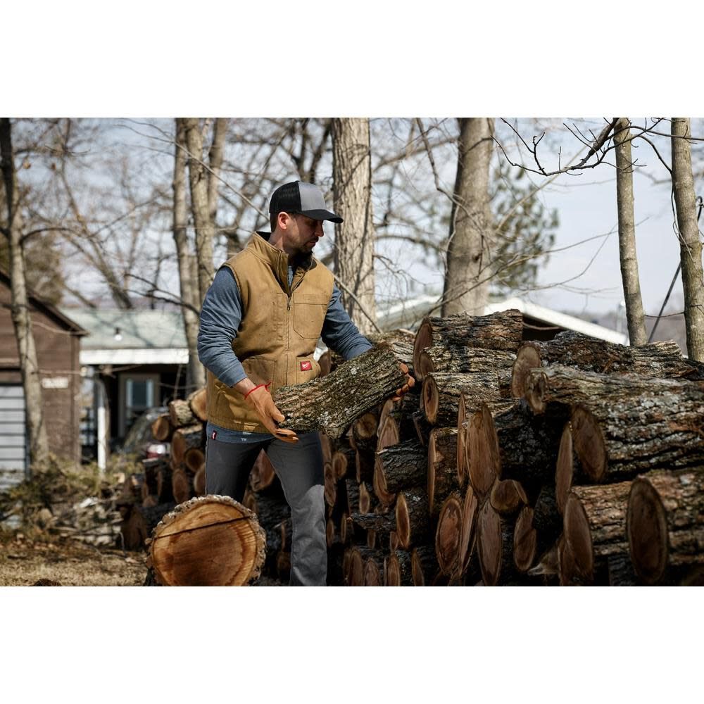 Heavy Duty Sherpa Lined Vest 801B-SM910