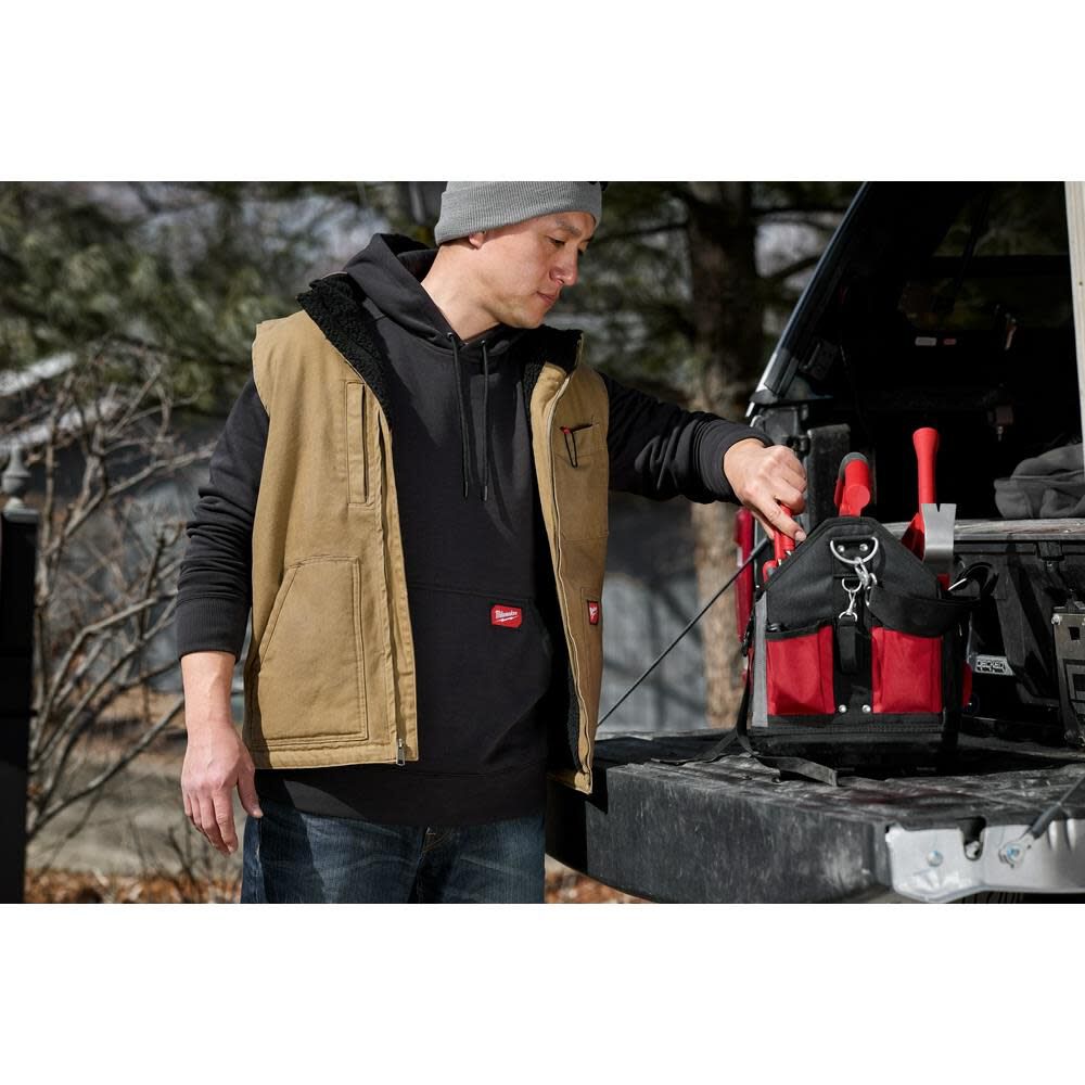 Heavy Duty Sherpa Lined Vest 801B-SM910