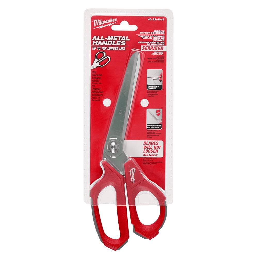 Jobsite Offset Scissors 48-22-4047