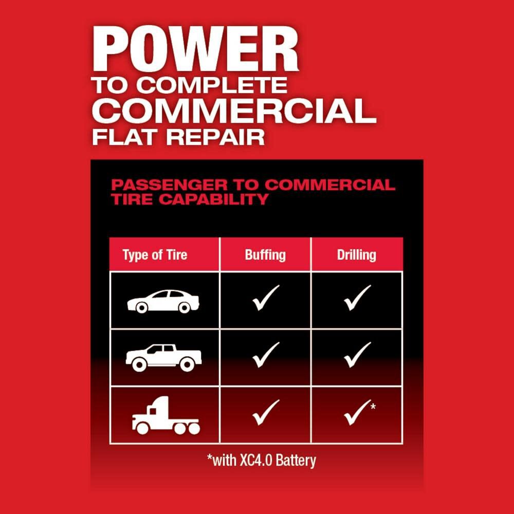 M12 FUEL Flat Repair Kit Commercial Tire 2459-22