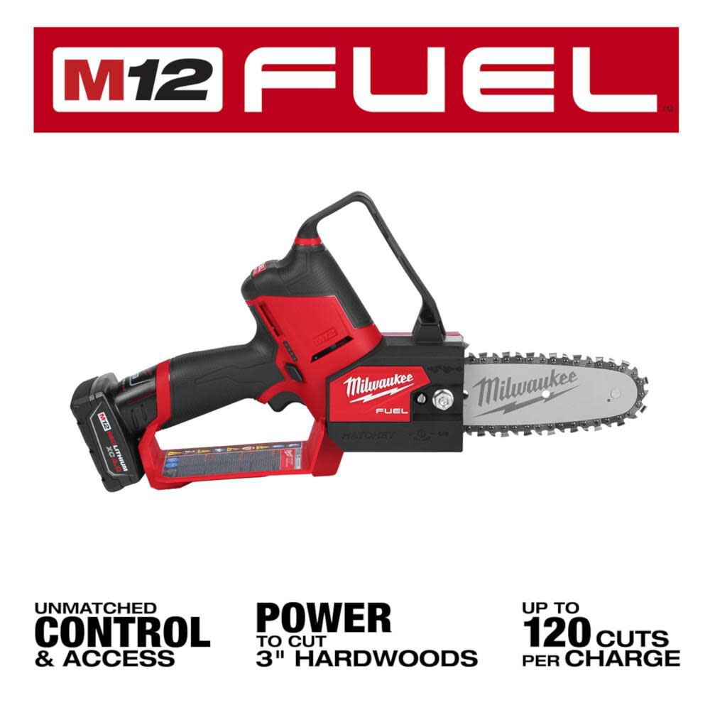 M12 FUEL HATCHET 6inch Pruning Saw Kit 2527-21