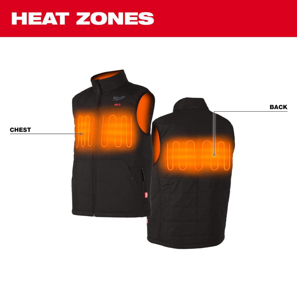M12 Heated AXIS Vest 305B-21L