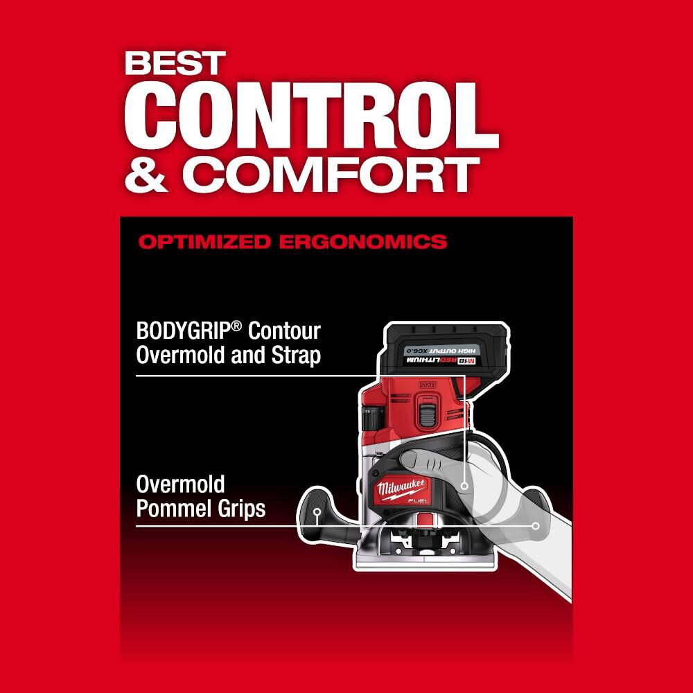 M18 FUEL 1/2 in Router (Bare Tool) 2838-20