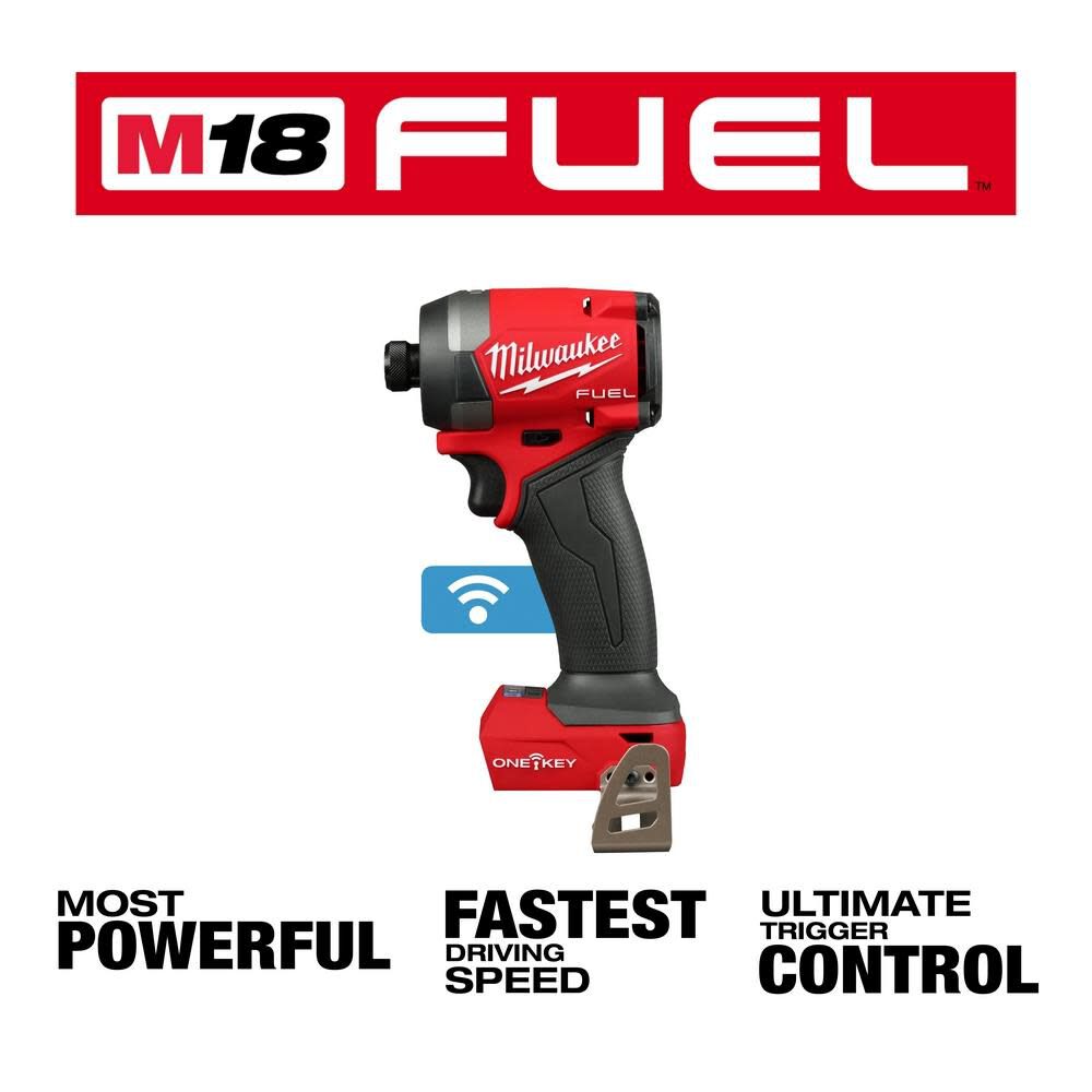 M18 FUEL 1/4inch Hex Impact Driver with ONE-KEY (Bare Tool) 2957-20
