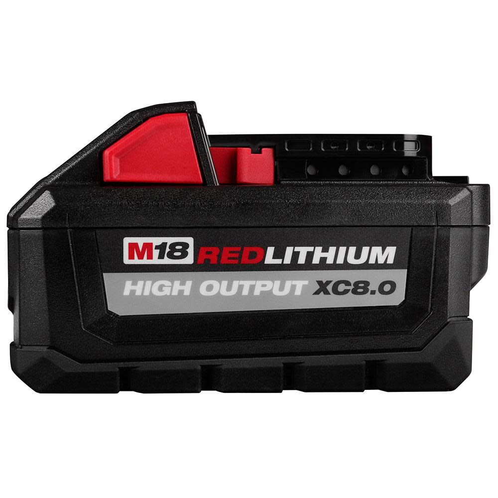 M18 FUEL Dual Battery Blower with Dual Bay Charger & 2ct REDLITHIUM High Output Battery Kit Bundle 2824-20-1802-1880X2