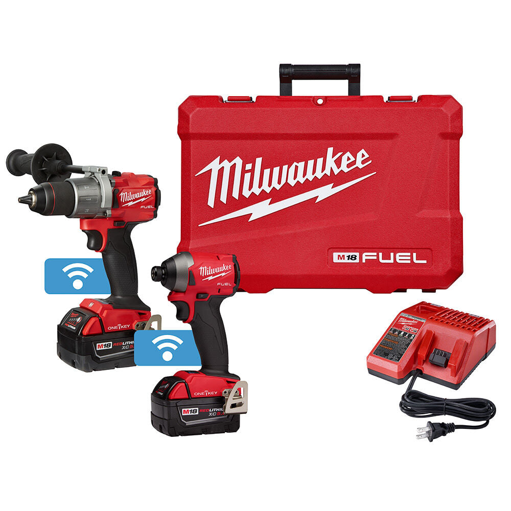 M18 FUEL Hammer Drill/Impact with One Key Combo Kit 2996-22