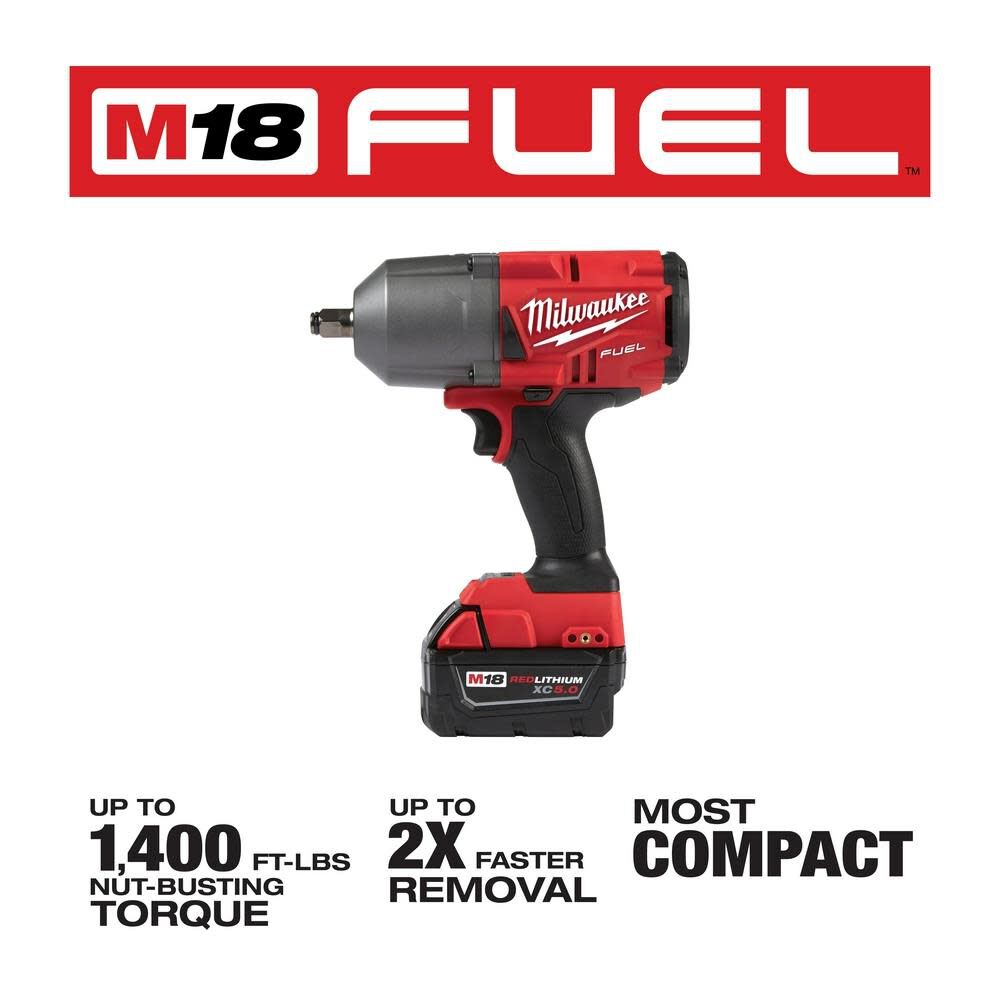M18 FUEL HTIW with Grease Gun Kit 2767-22GG