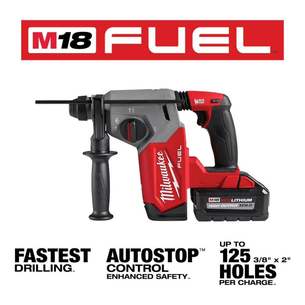 M18 FUEL Rotary Hammer 1inch SDS Plus Kit 2912-22