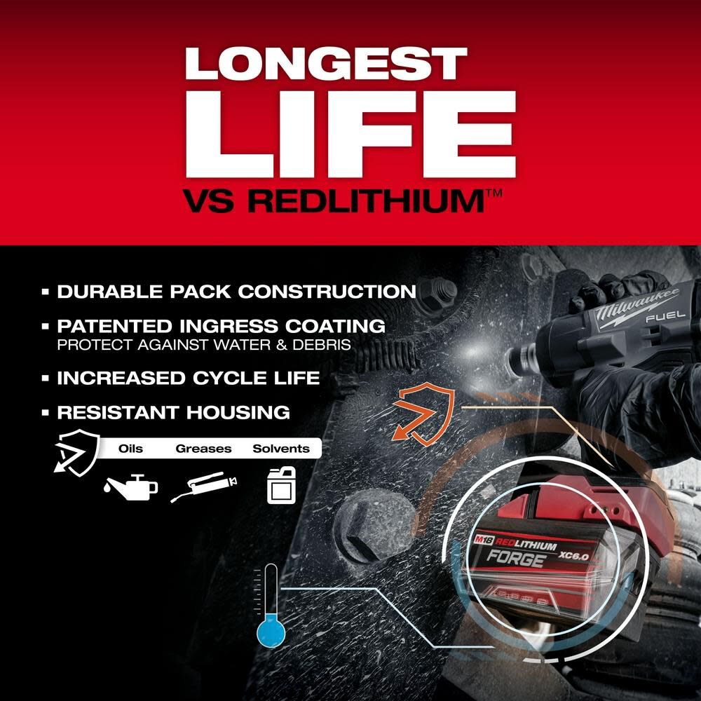 M18 REDLITHIUM FORGE XC6.0 Battery Pack 48-11-1861
