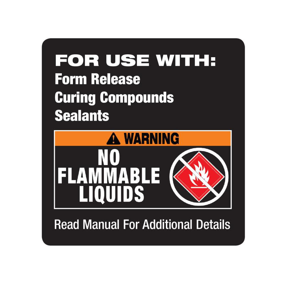 M18 SWITCH TANK 4-Gallon Backpack Concrete Sprayer Kit 2820-21CS