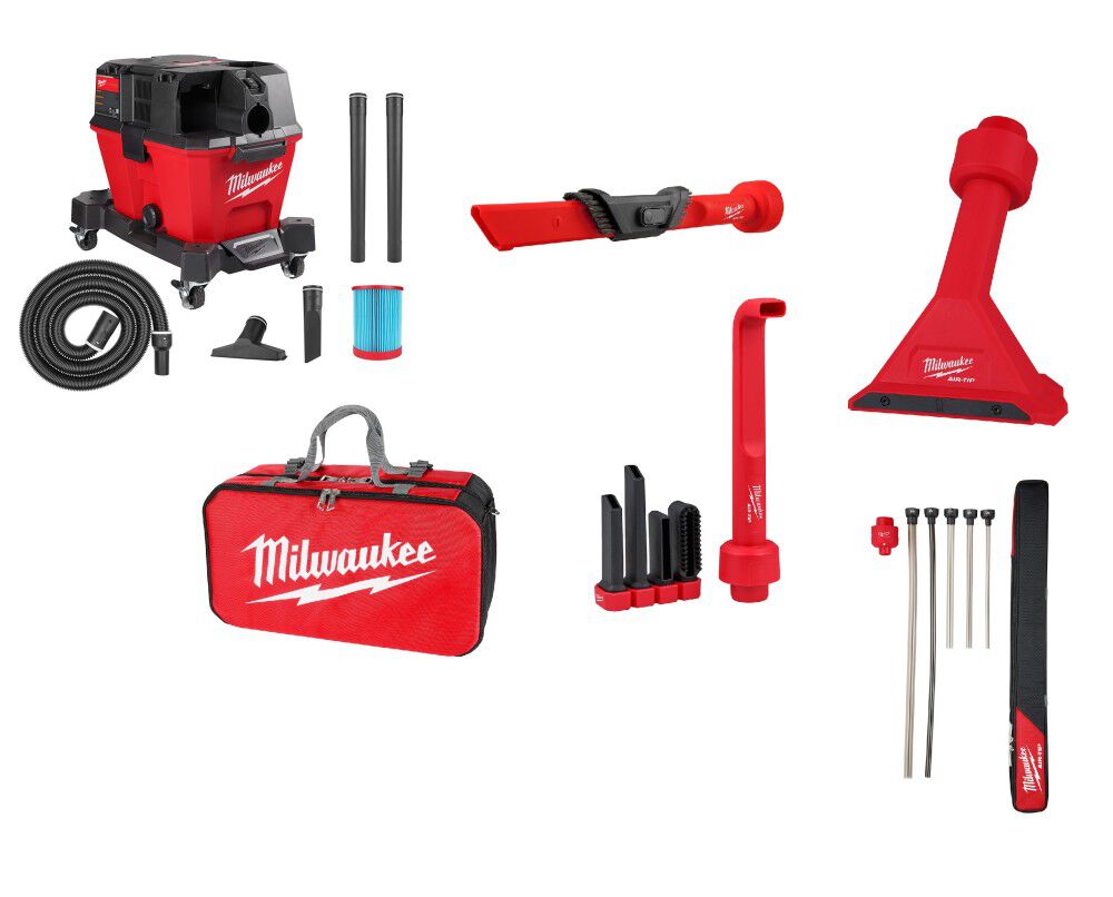 M18 Wet/Dry Vacuum (Bare Tool) Mechanical/ Plumbing Bundle 0910-20MPKIT