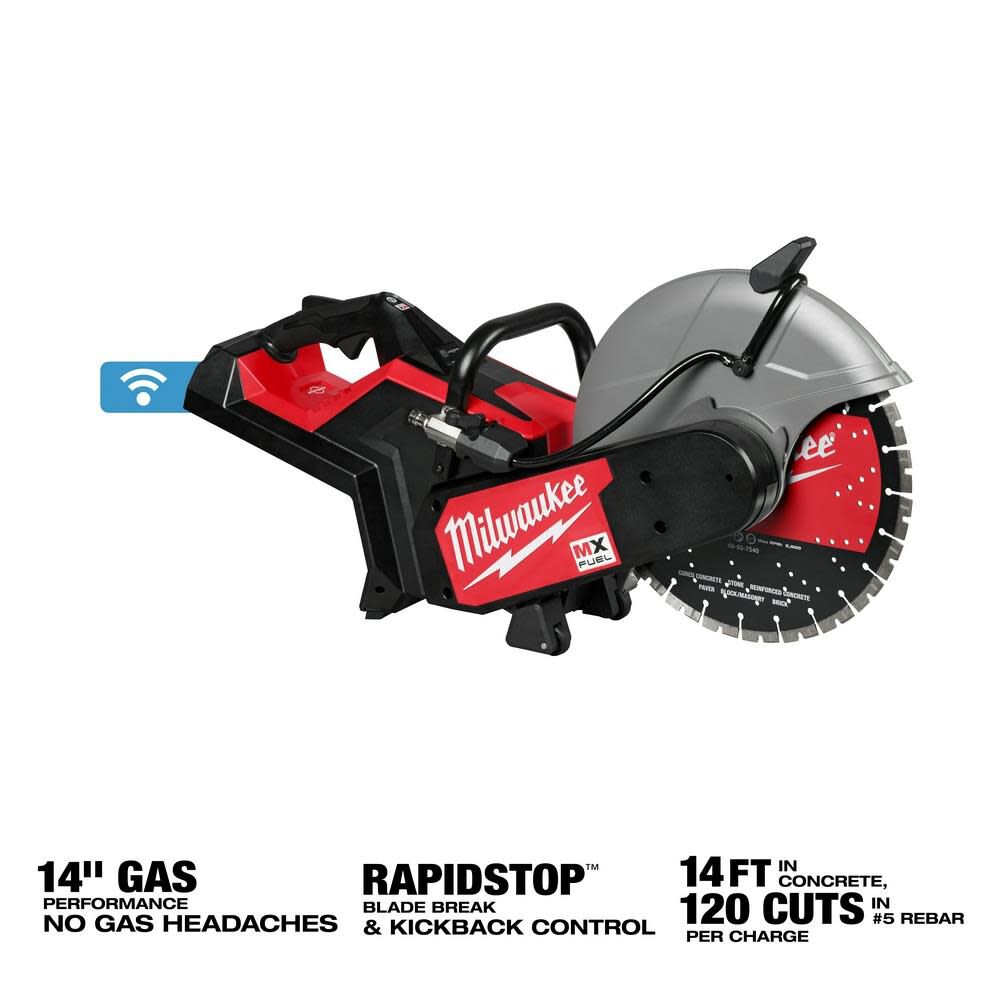 MX FUEL 14 in Cut-Off Saw with RAPIDSTOP Brake (Bare Tool) MXF315-0