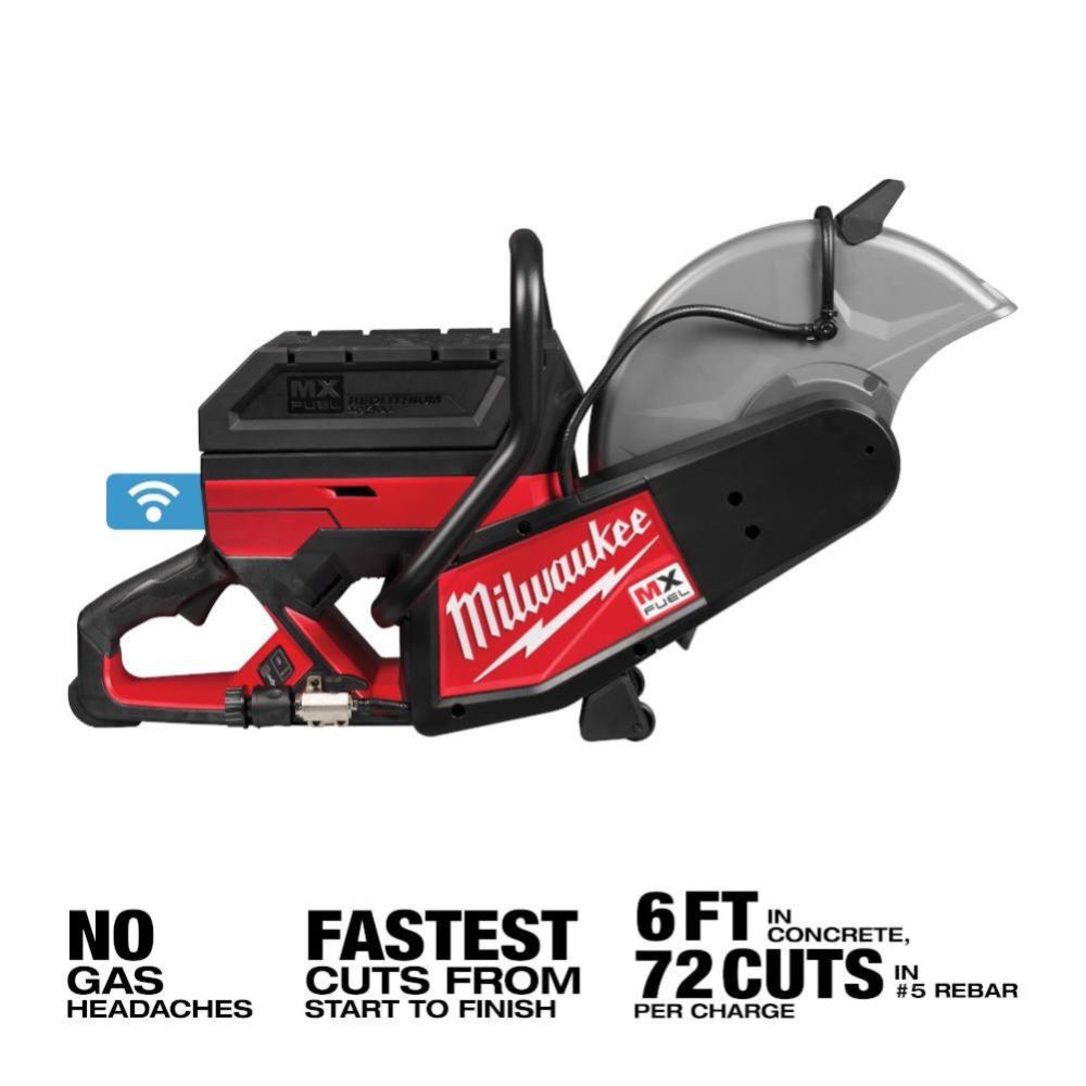 MX FUEL 14inch Cut-Off Saw Kit with 2 Batteries MXF314-2XC