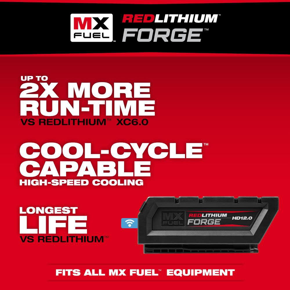 MX FUEL REDLITHIUM FORGE HD12.0 Battery Pack MXFHD812