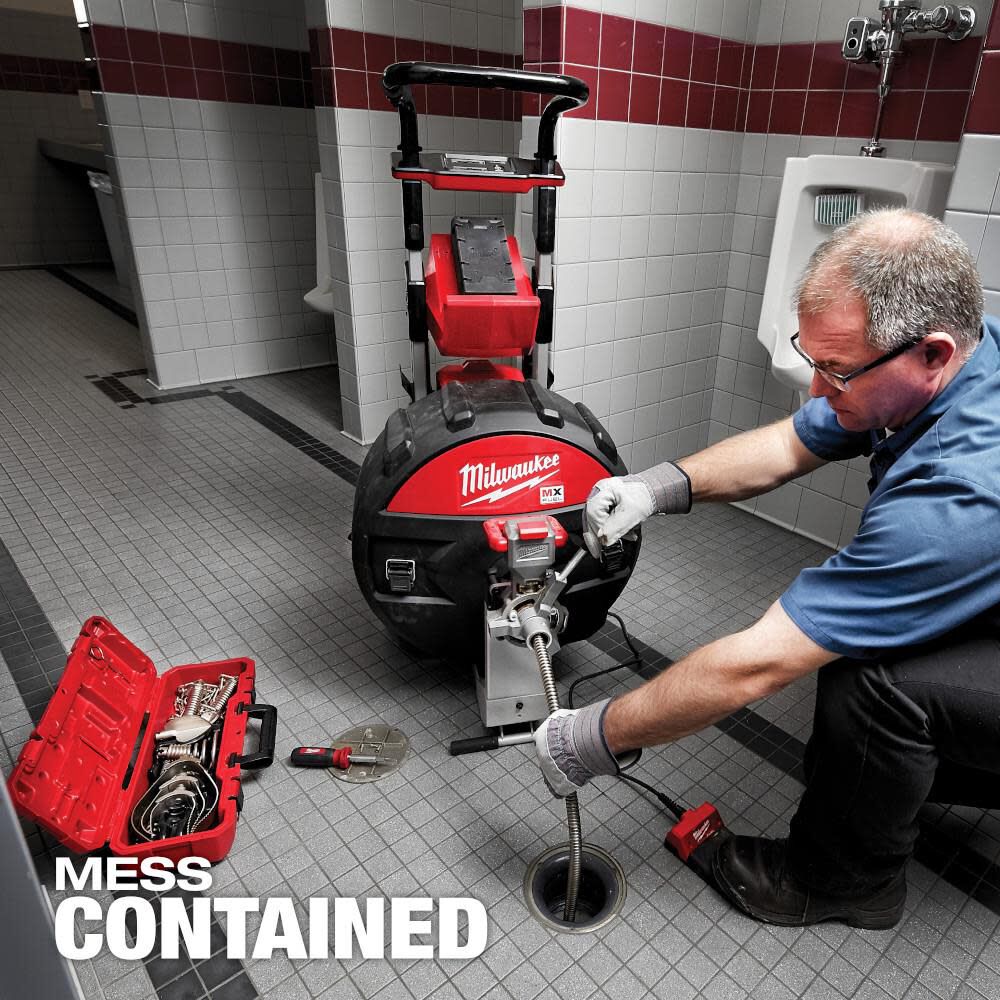 MX FUEL Sewer Drum Machine Kit MXF500-1CP