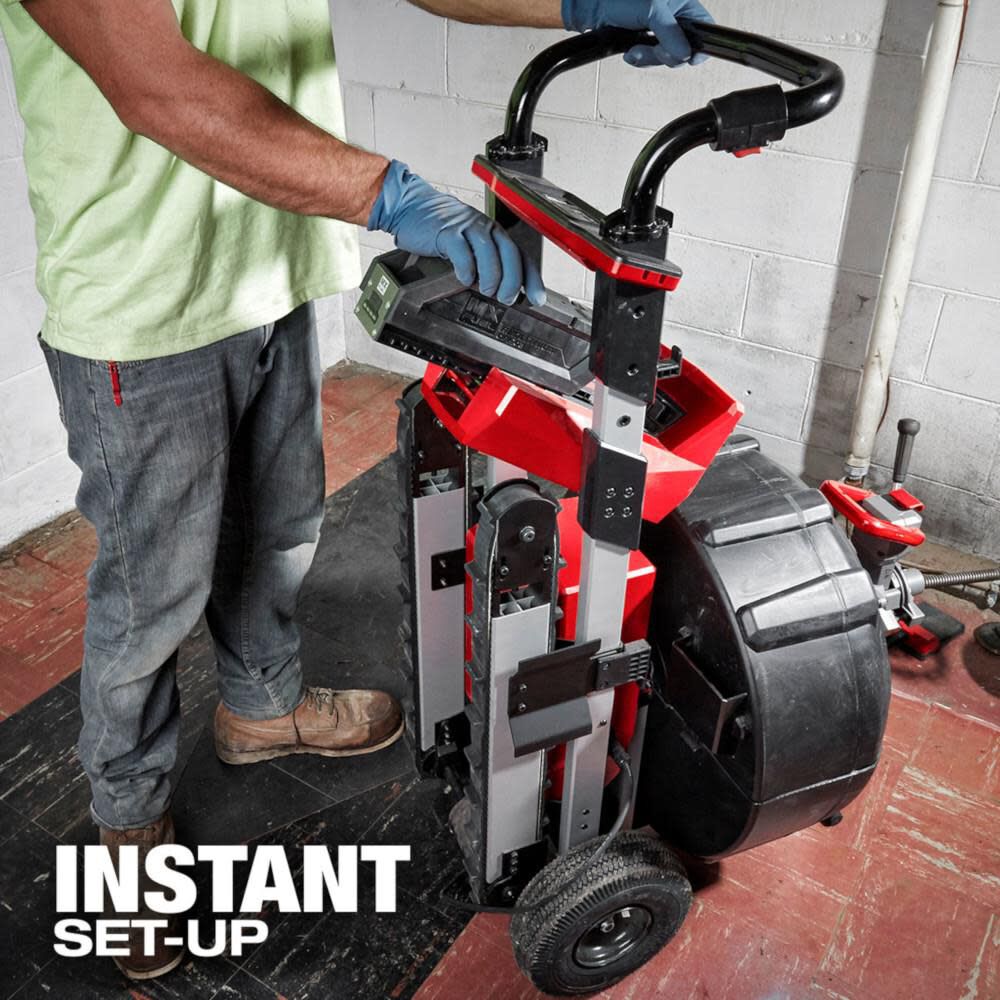 MX FUEL Sewer Drum Machine Kit MXF500-1CP