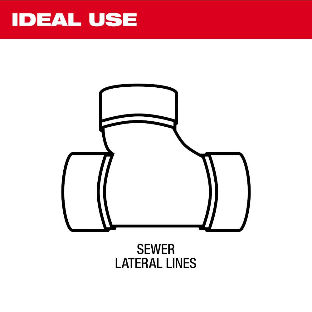 MX FUEL Sewer Drum Machine with POWERTREDZ MXF501-1CP
