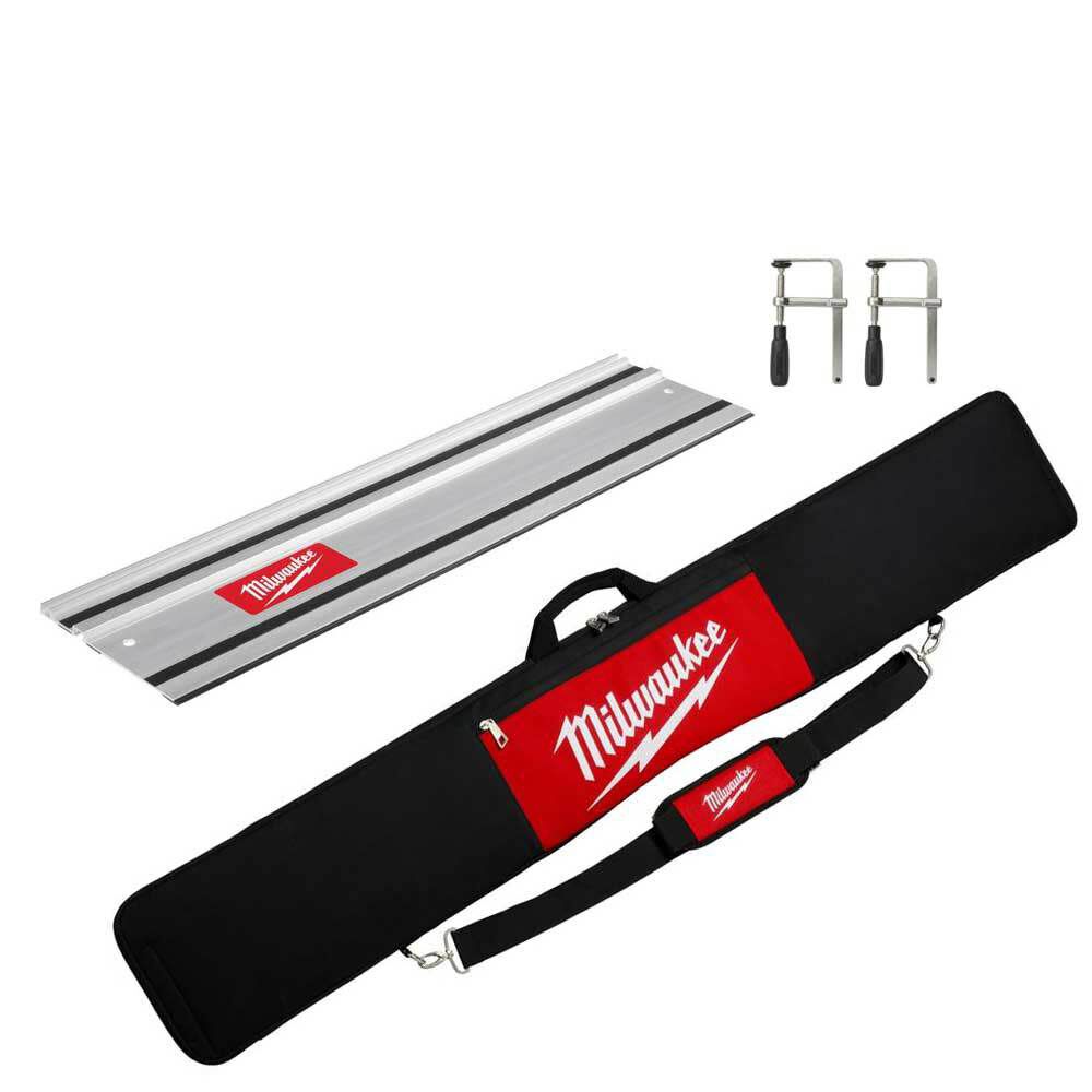 Track Saw 31inch Guide Rail Clamps & Bag Bundle 48-08-0570-0573-0576