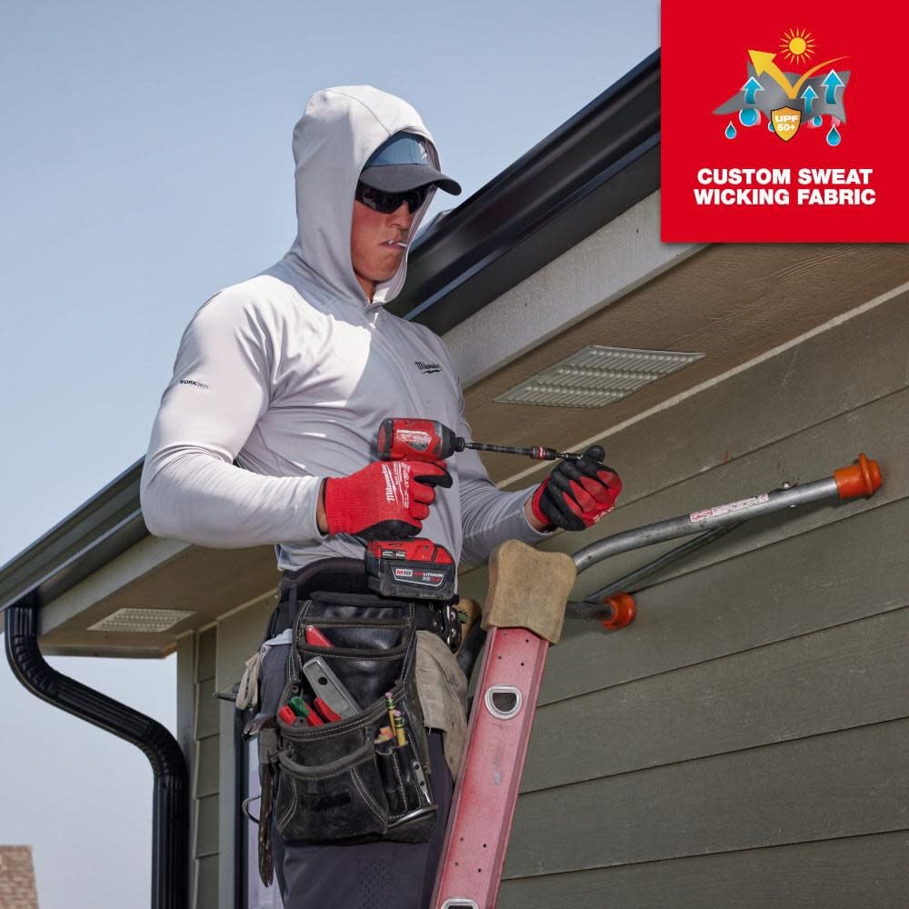 WORKSKIN Hooded Sun Shirt M550G-SM910