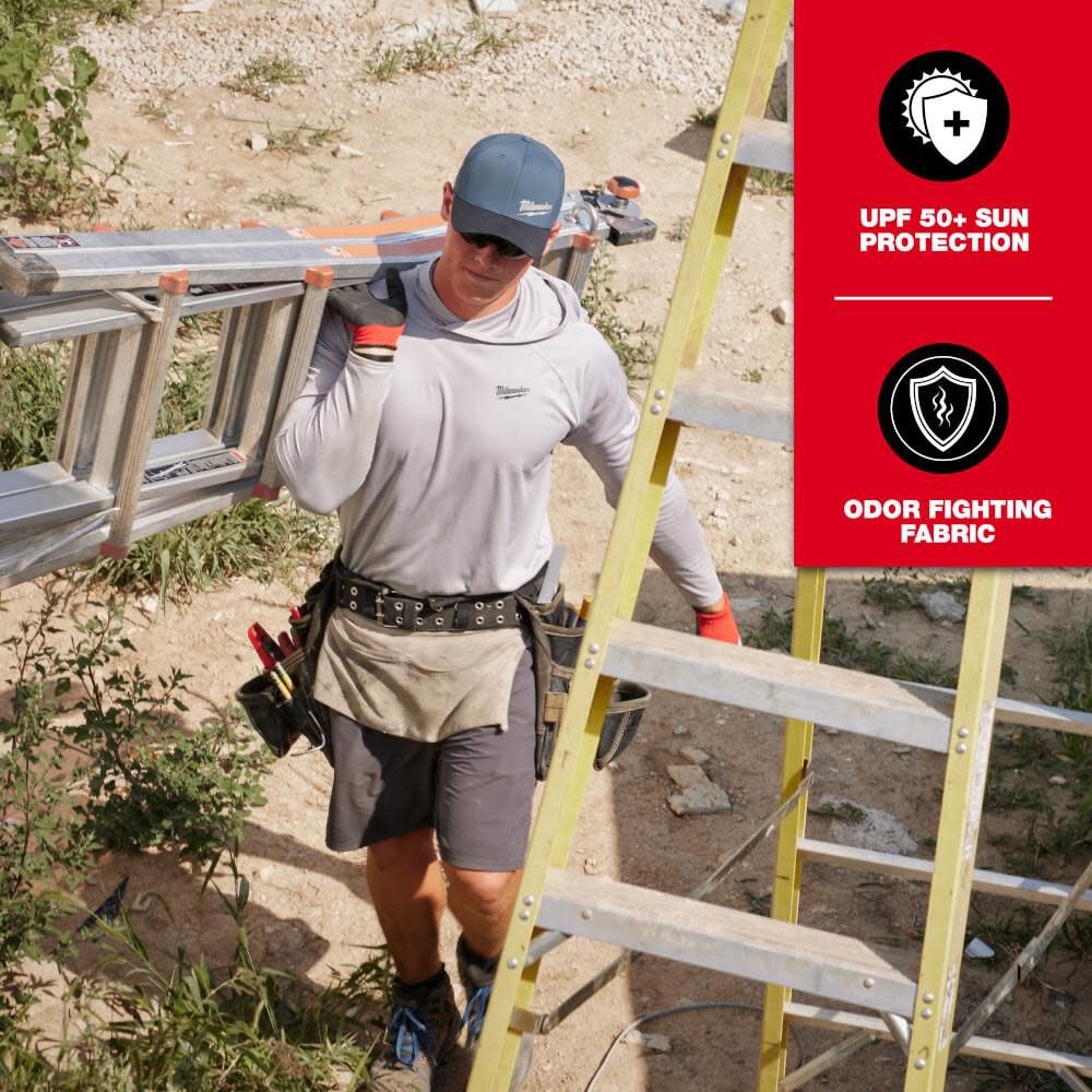 WORKSKIN Hooded Sun Shirt M550G-SM910