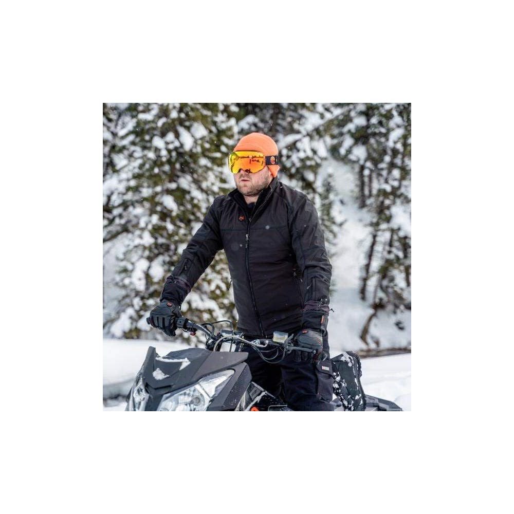 12V Dual Power Heated Jacket Mens Black MWJ19M23-01