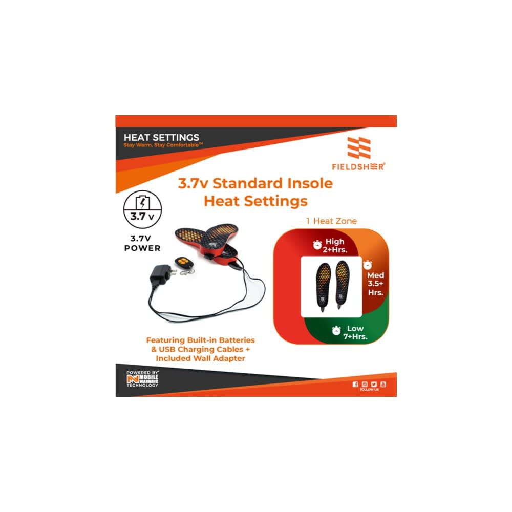 3.7V Standard Heated Insoles MWUS08010