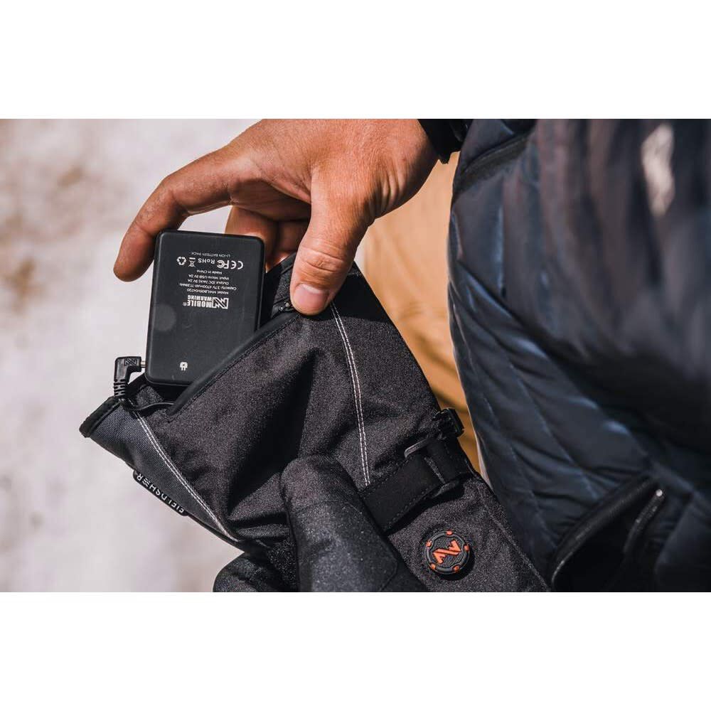 5.0V Squall Heated Black Unisex Gloves MWUG28010