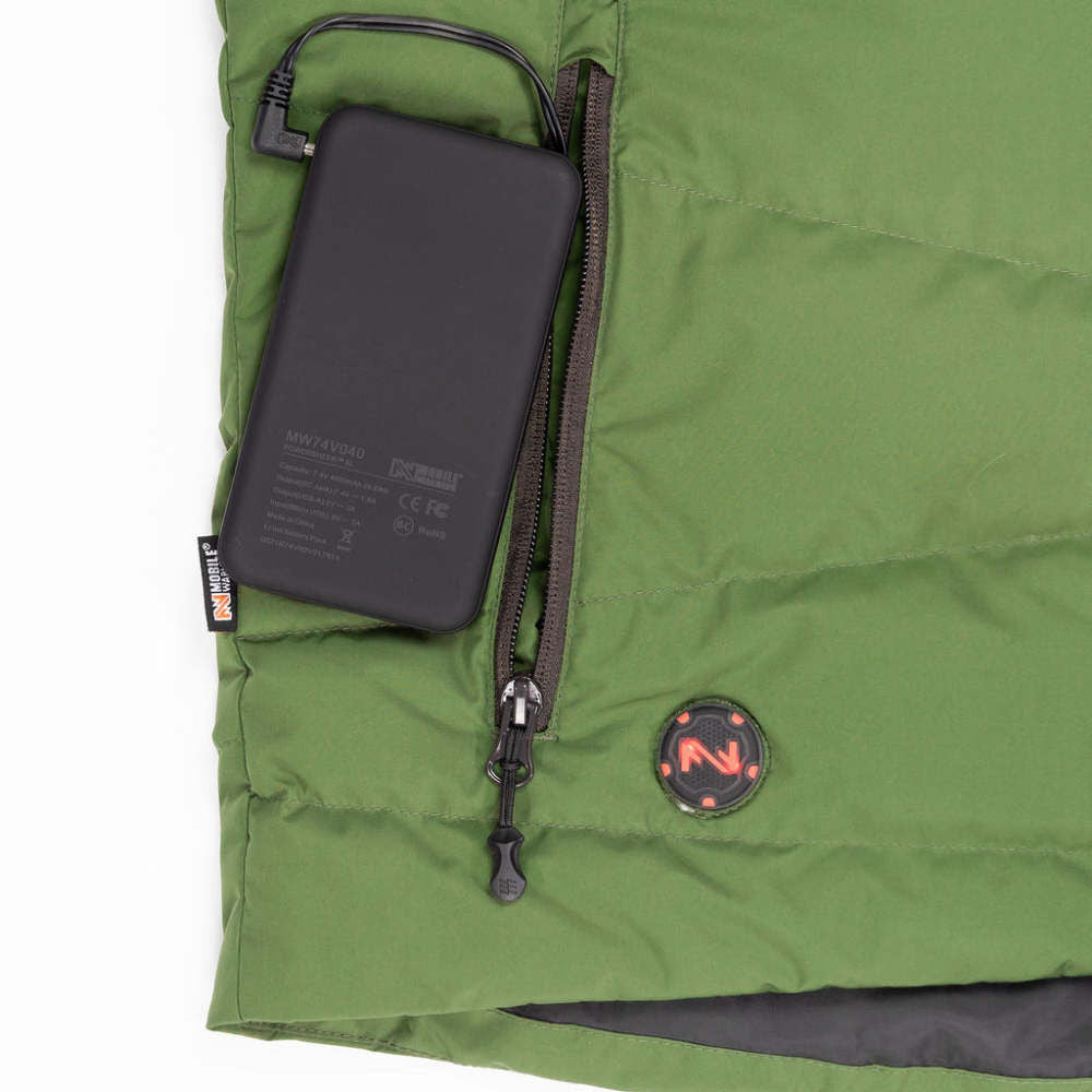 7.4V Crest Heated Down Vest Mens