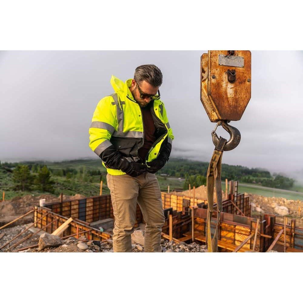 7.4V High-Vis Heated Jacket Mens MWJ19M04-10