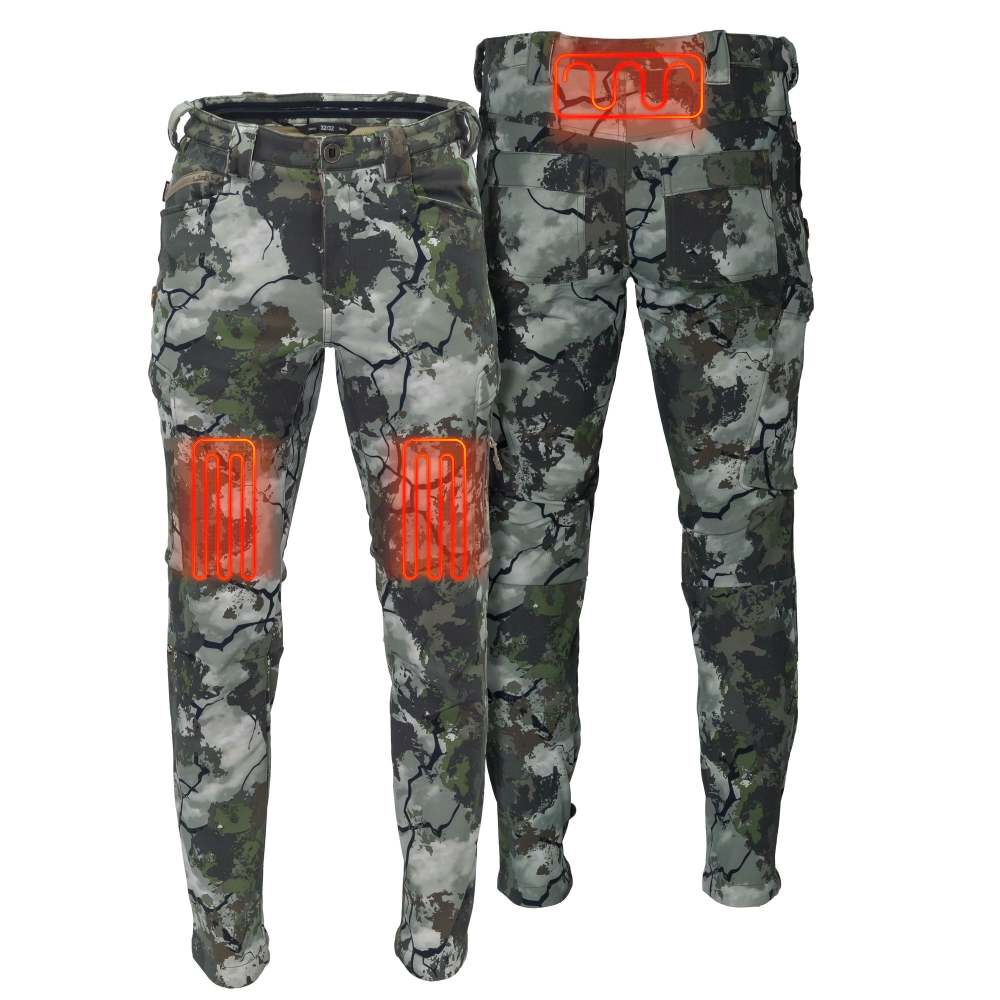 7.4V KCX Terrain Heated Pant Mens Camo