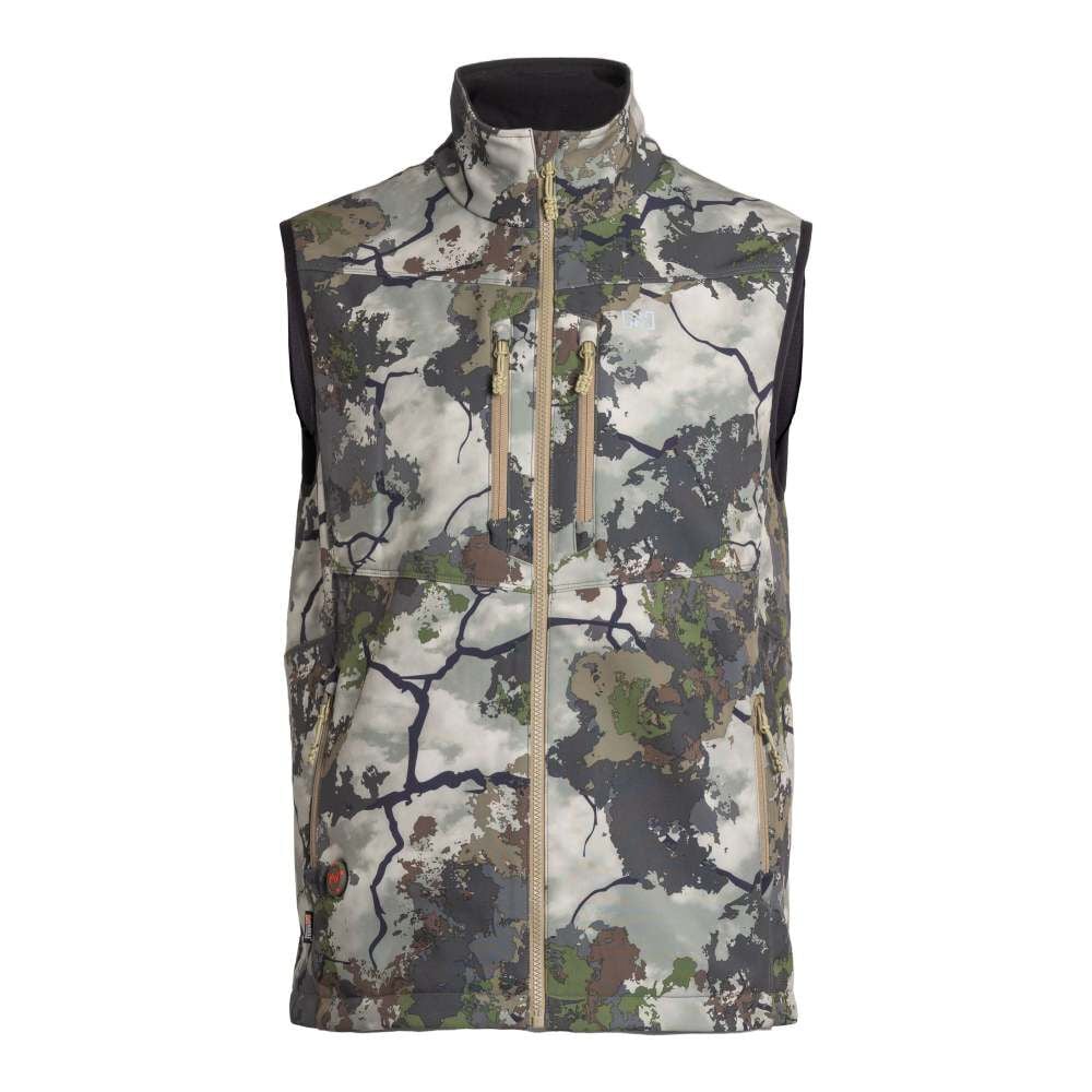 7.4V KCX Terrain Heated Vest Mens Kings Camo MWMV22450