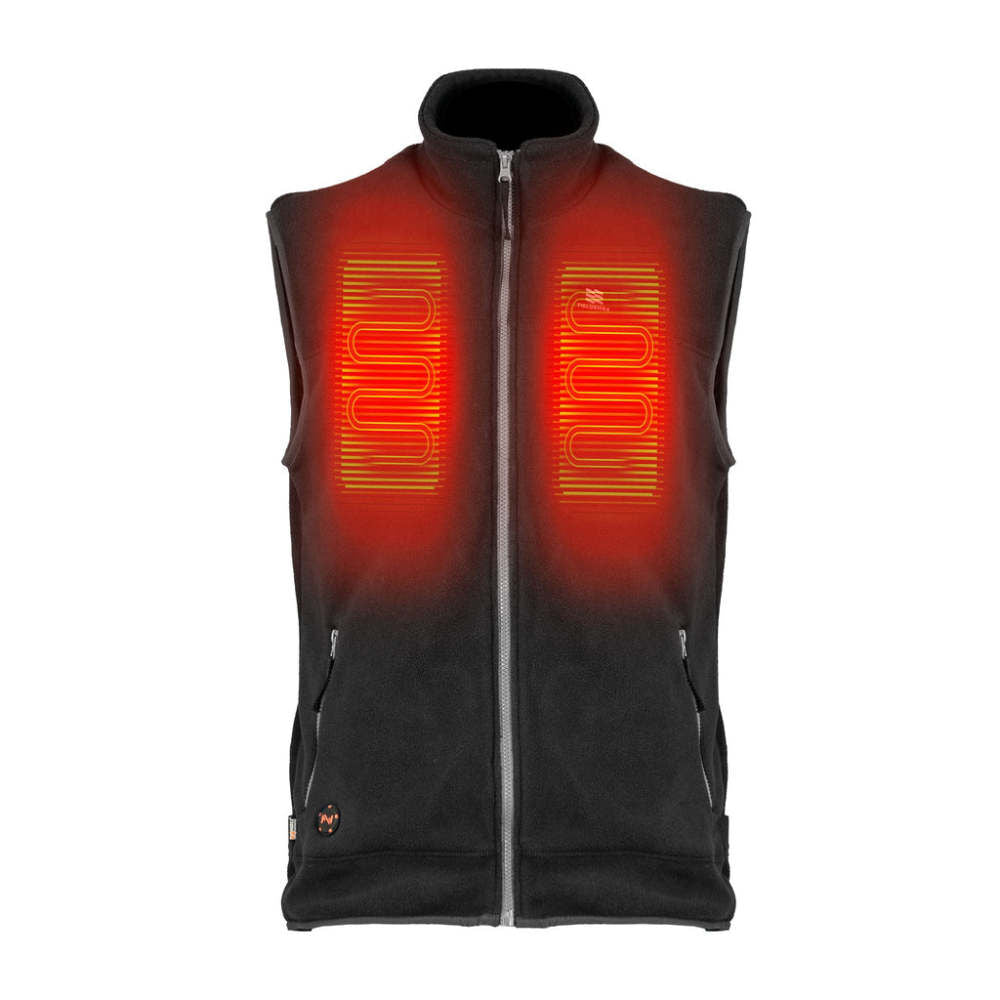 7.4V Trek Heated Vest Mens Black MWMV17010