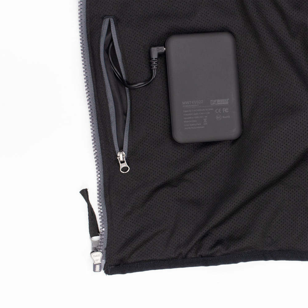 7.4V Trek Heated Vest Mens Black MWMV17010