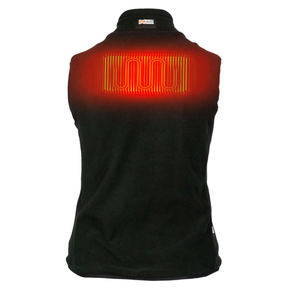 7.4V Trek Heated Vest Womens Black MWWV18010