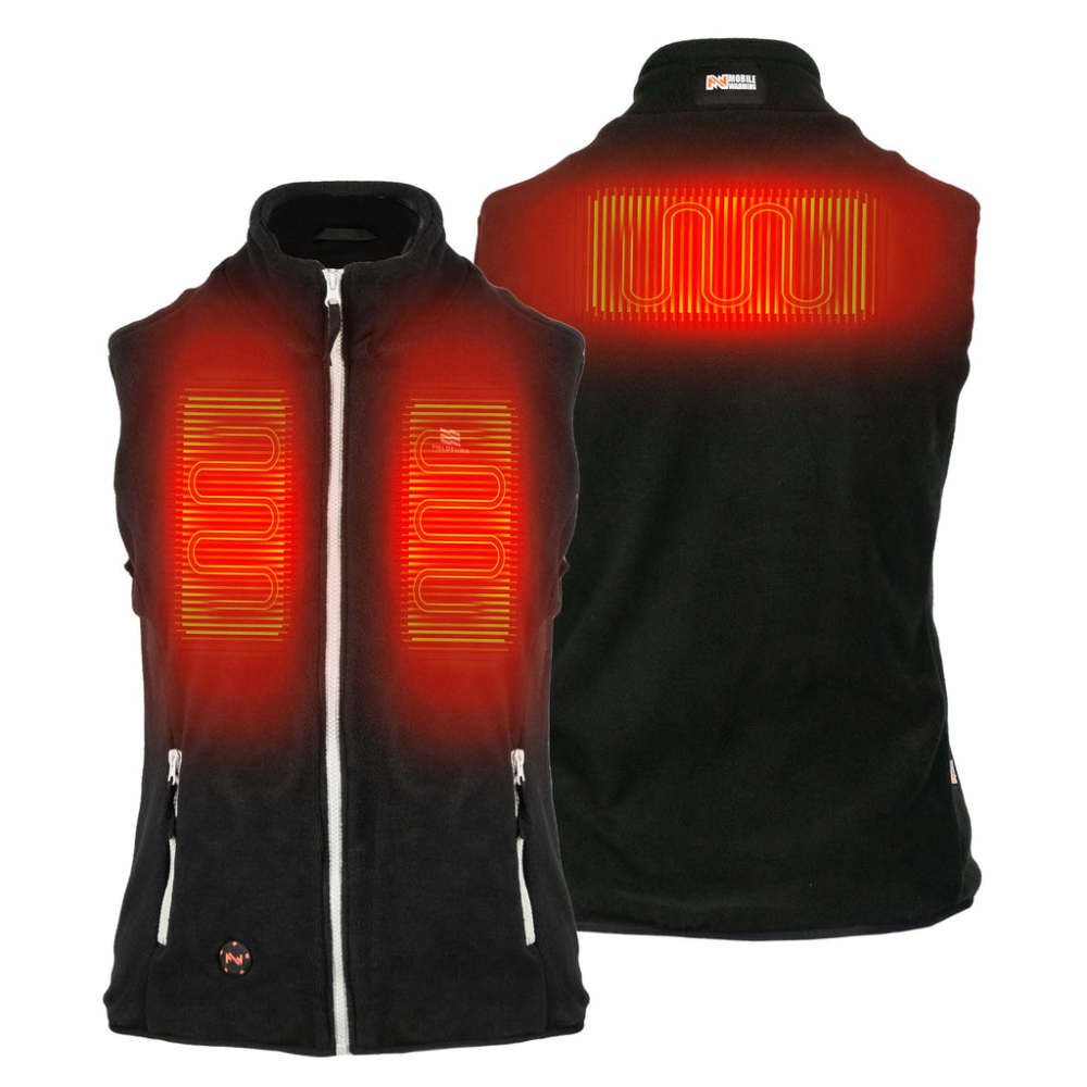 7.4V Trek Heated Vest Womens Black MWWV18010
