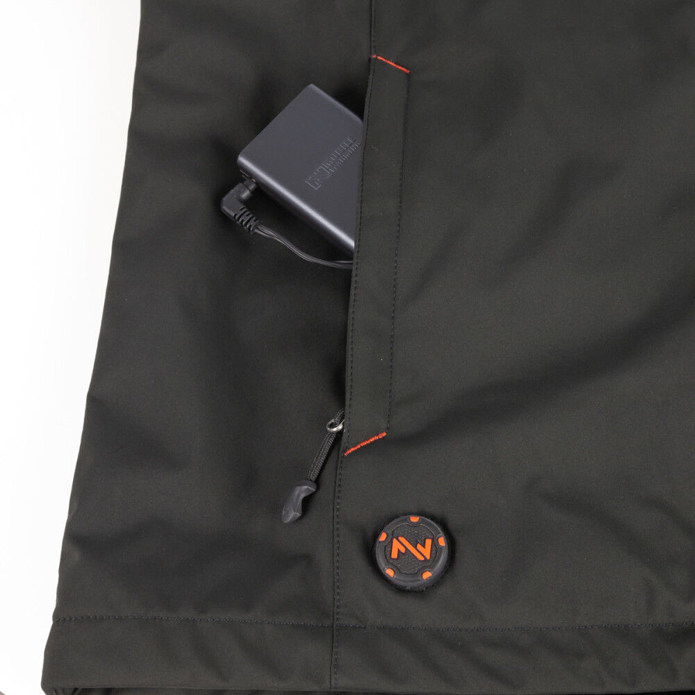 Alpine Bluetooth Heated Jacket 7.4 Volt Mens Black 3XL MWJ19M20-01-07