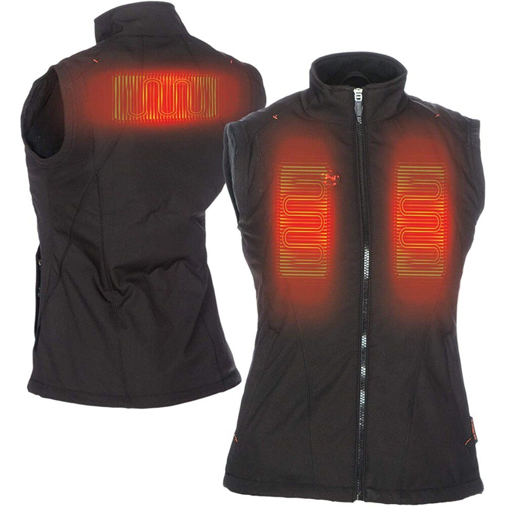 12V Dual Power Vest Womens Black MWJ16W02