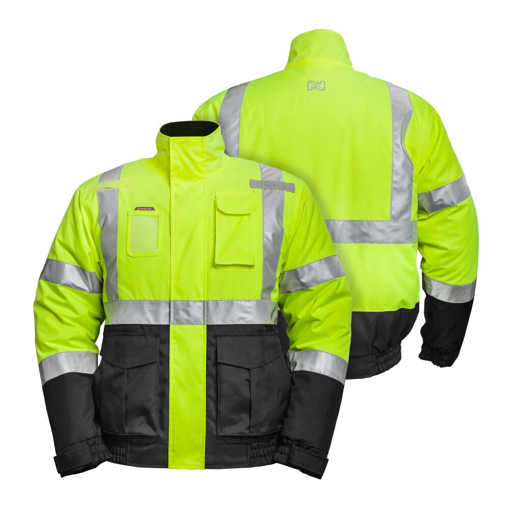 7.4V High-Vis Heated Jacket Mens MWJ19M04-10